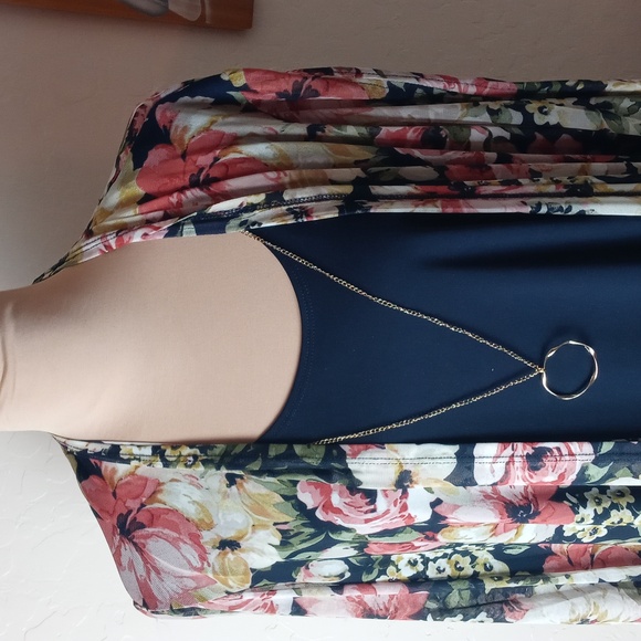 NWT Stella & Julie Layered Look Dress - Picture 2 of 8